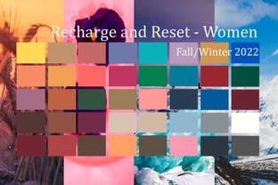 Fall/Winter 2022 key color predictions for women's wear