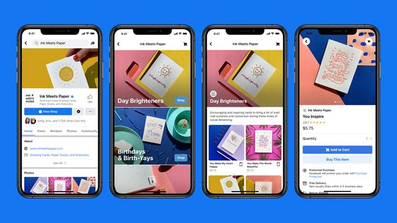Facebook sale en auxilio de las Pymes con “Facebook Shops”