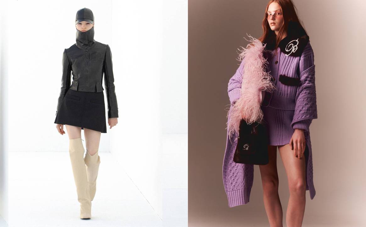 Image: Courrèges,
Blumarine