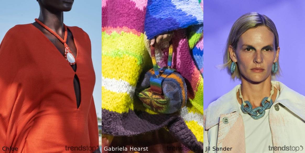 Womenswear accessory trends on the catwalk: SS22
