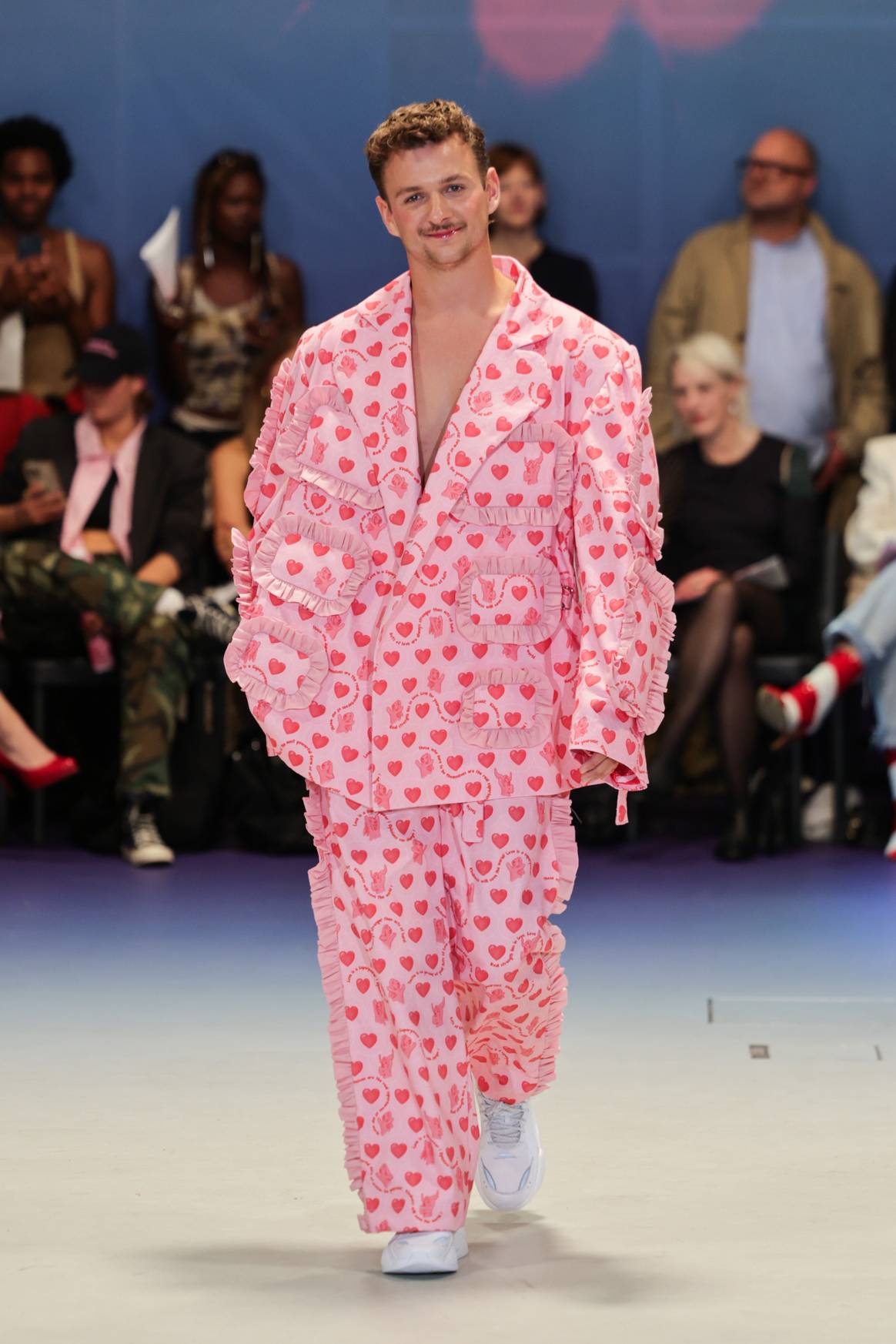 Ruben Jurriën show during Amsterdam Fashion Week.