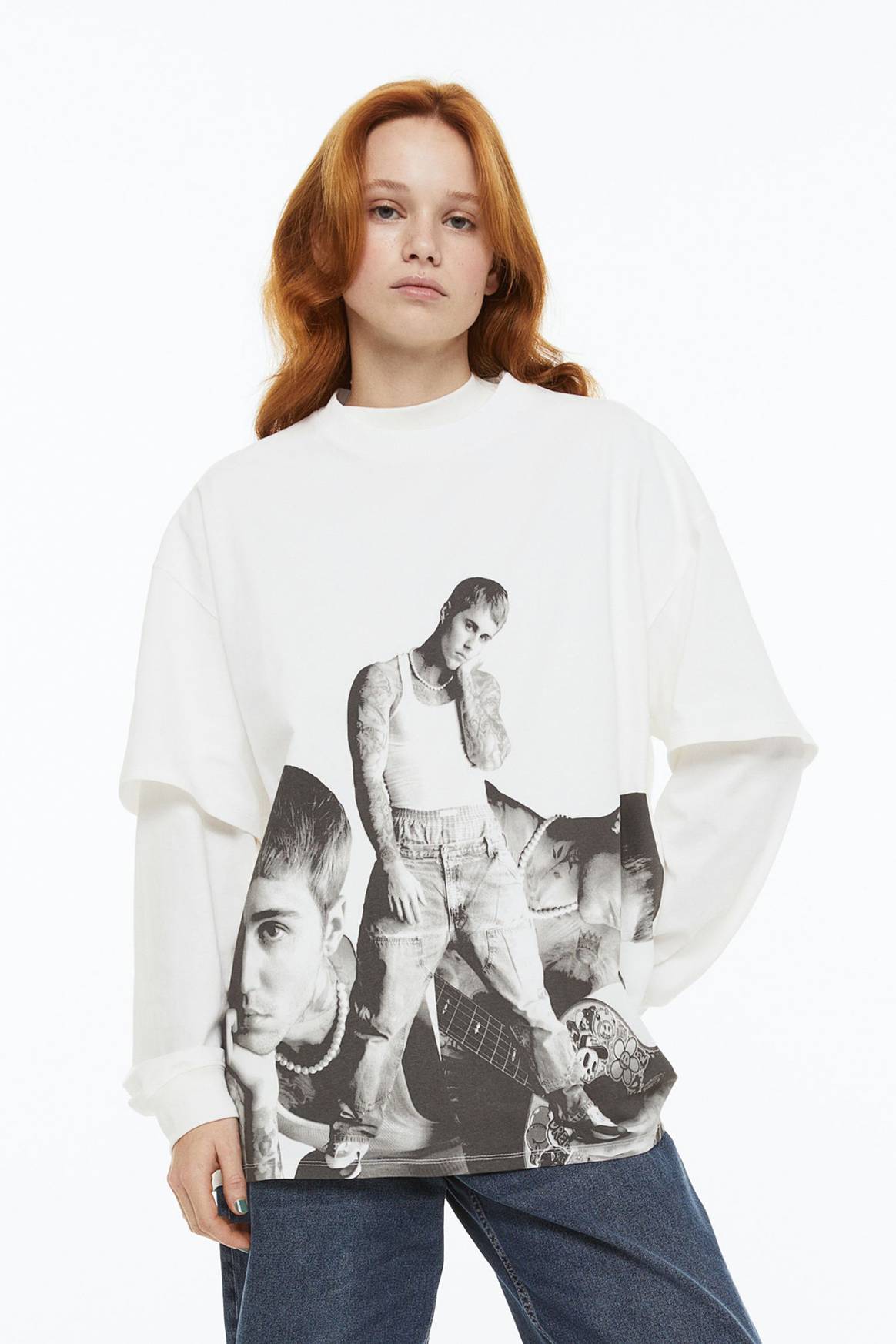 Photo Credits: Pieza de la colección cápsula, ya retirada, de Justin Bieber de H&M. H&M, página oficial.
