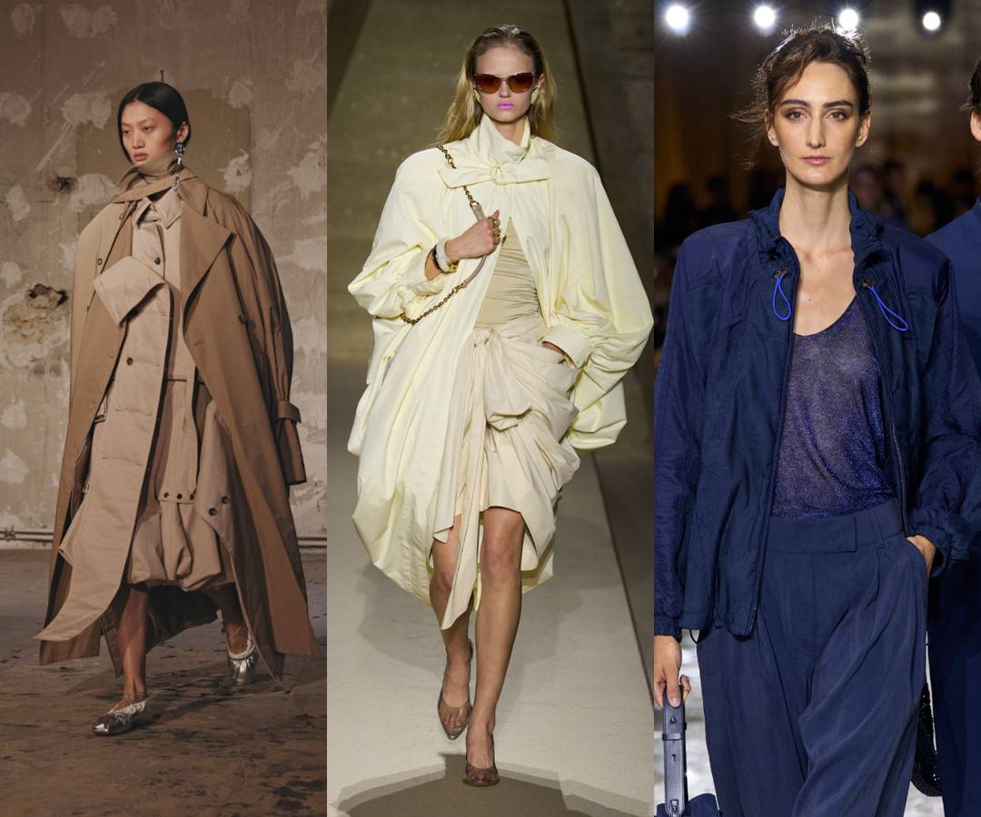 Colour Blocking on the runways. Rokh AW25, Chloe SS25 and Armani SS26.