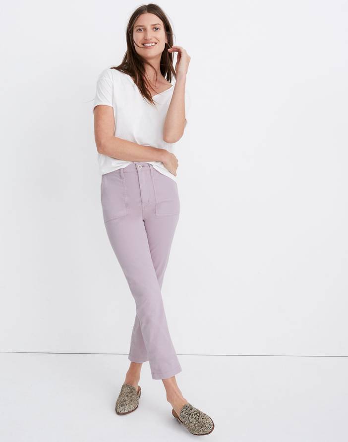 Stovepipe Fatigue Pants: TENCEL™ Lyocell Edition | Madewell