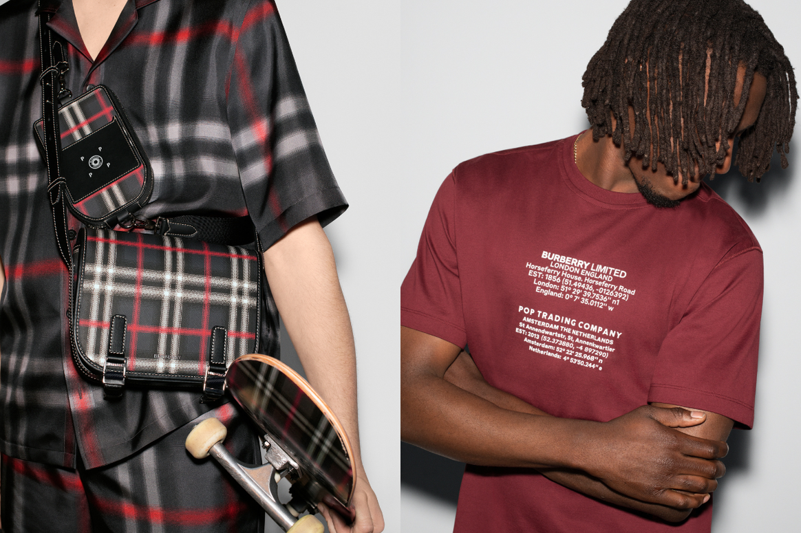 Image: Burberry and Pop Trading Company / Ari Marcopoulos
