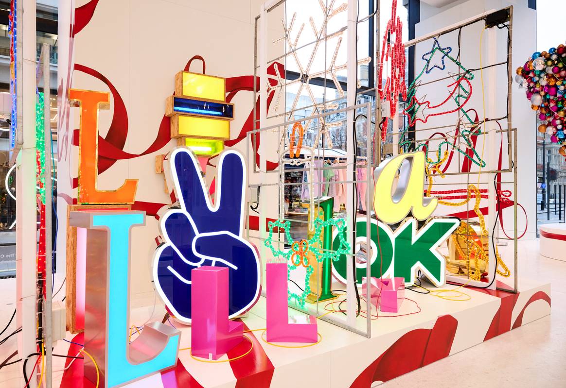 Stella McCartney ‘Stellabration’ installation at Selfridges Corner Shop