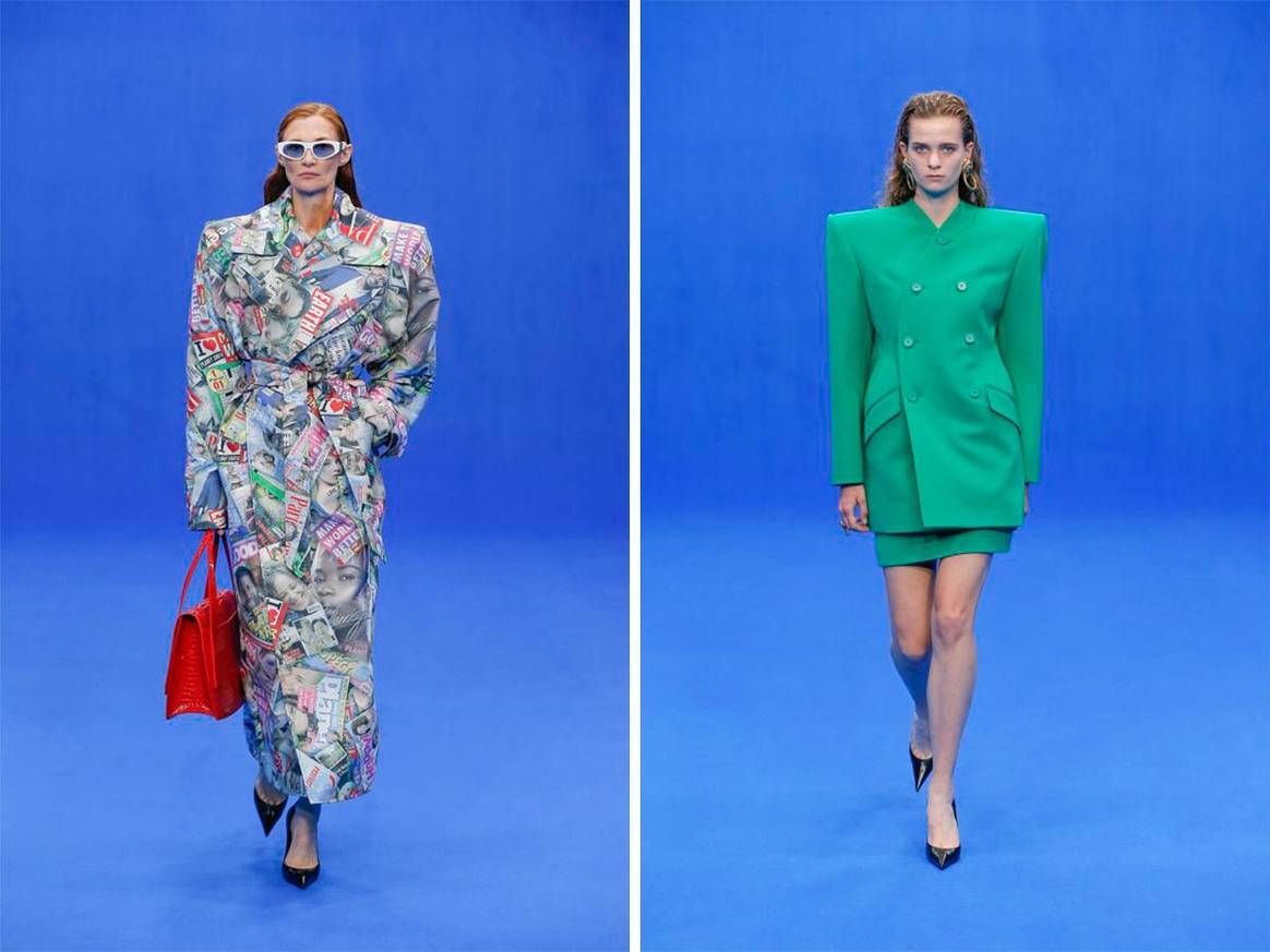 Balenciaga atenta contra Europa en su desfile de París