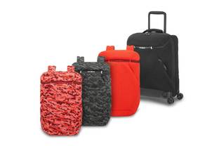 Samsonite выпустил коллекцию вязаных чемоданов из переработанного материала