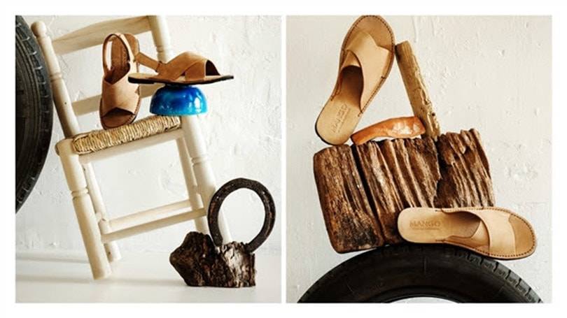 MANGO I New In: Upcycling Sandalen