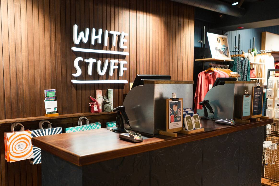 White Stuff store interior.