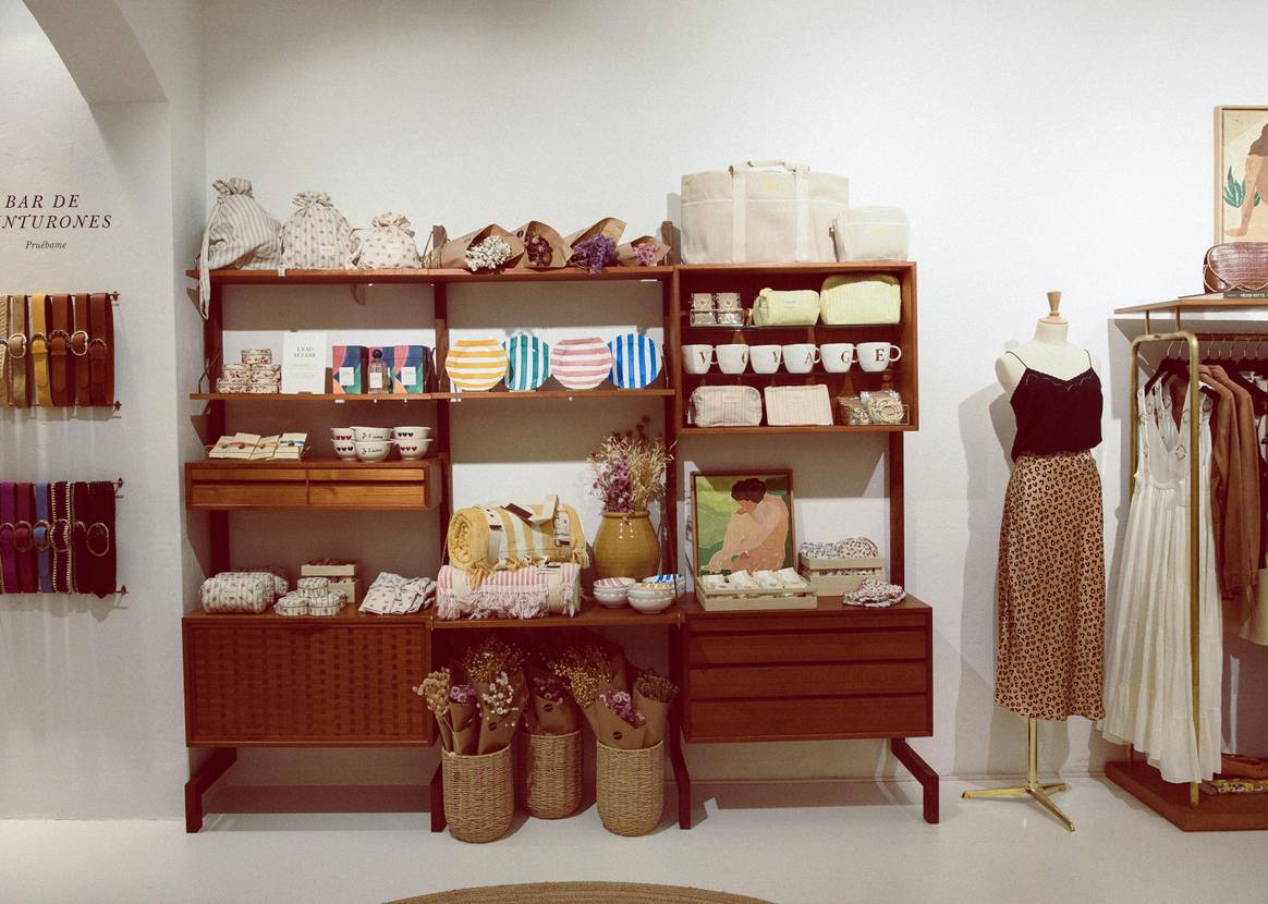 Imagen: Pop-up de Sezane en Barcelona