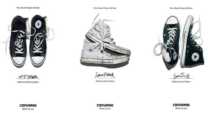 Converse startet "Made by You"-Kampagne