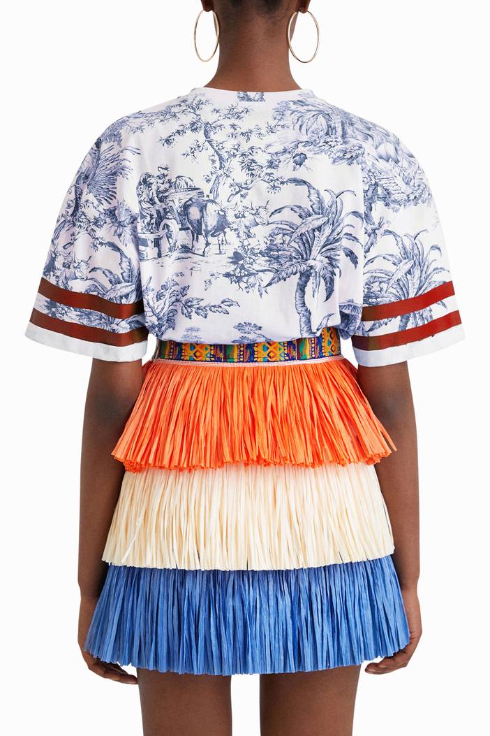 Stella Jean print T-shirt | Desigual