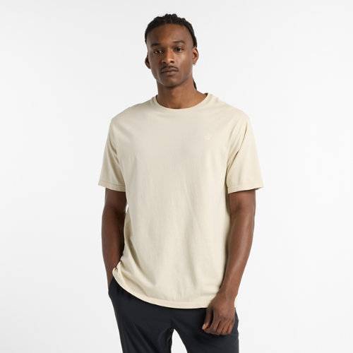 Herren Rest Day Knit Relaxed T-Shirt in Grau, Cotton, Größe 2XL | New Balance