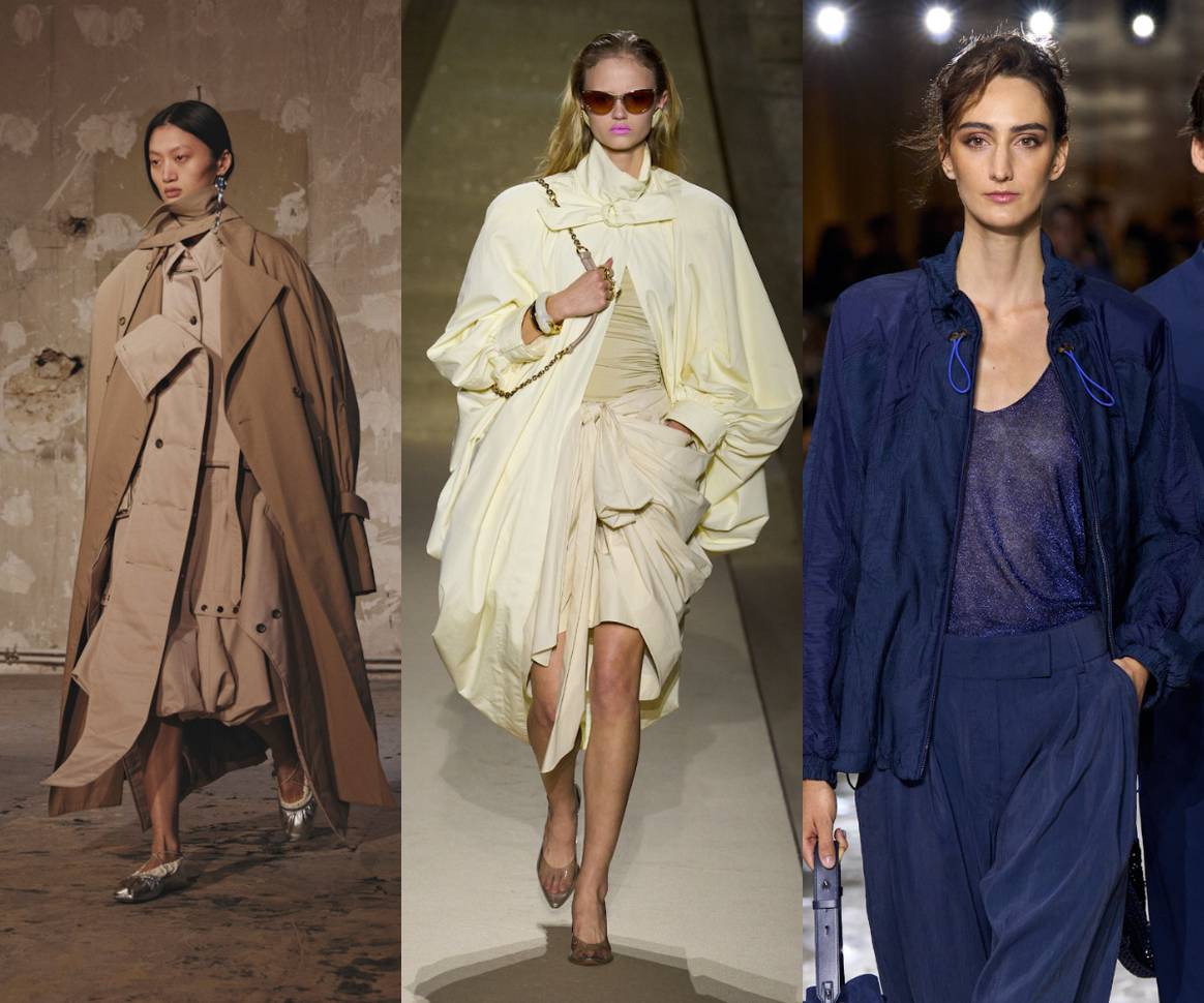 Colour Blocking on the runways. Rokh AW25, Chloe SS25 and Armani SS26.