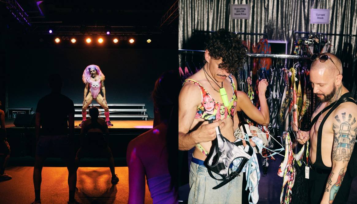Effenberger Couture lädt zur queeren Workout und Pride Month Sale während der Berlin Fashion Week.
