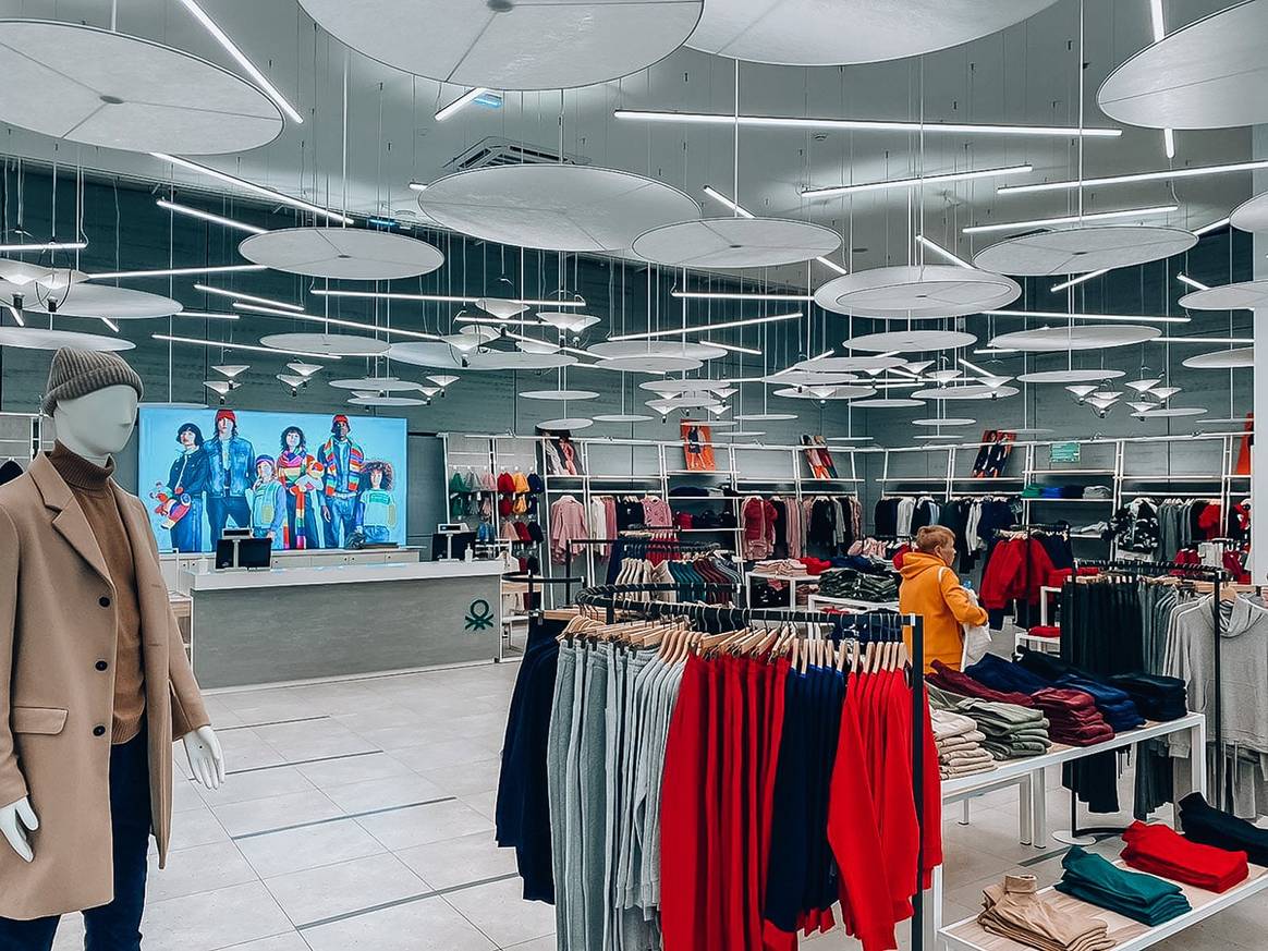 Benetton открыл магазин в Перми