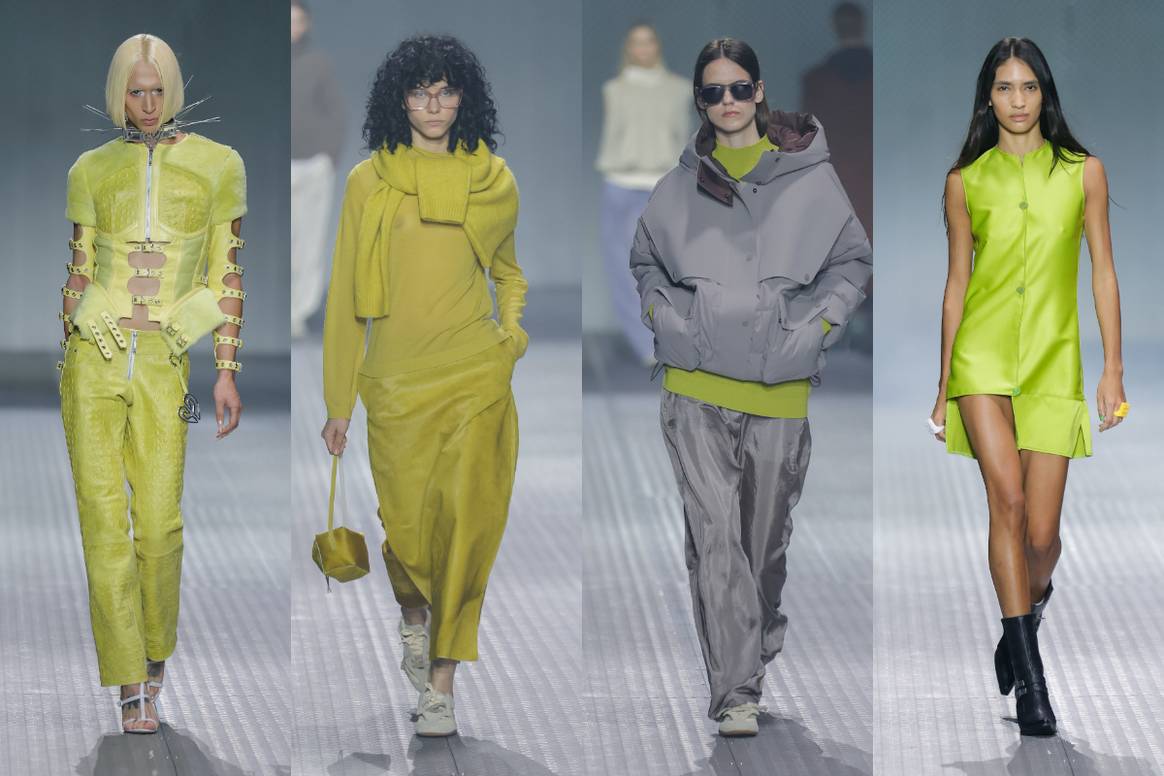Izq. Dominic. Yes. Xvstrange. At the Adolfo Domínguez FW26 center at 080 Barcelona Fashion.