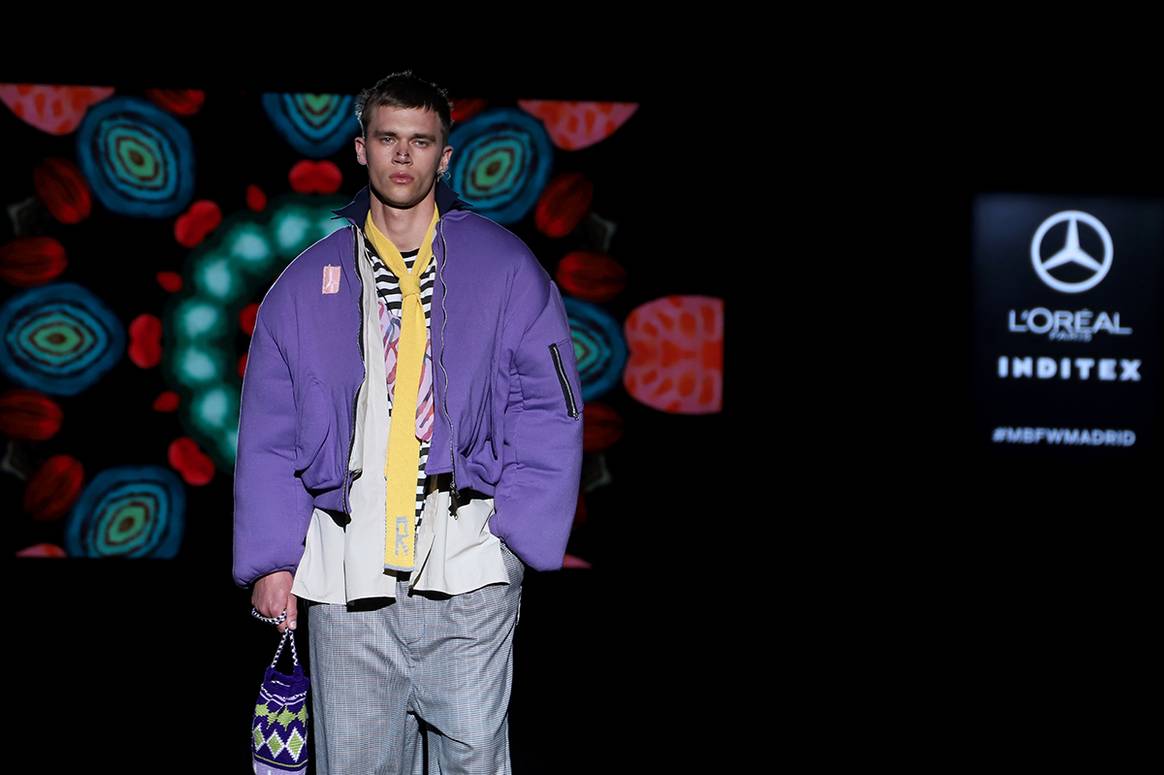 Photo Credits: Rubearth, desfile de la colección “Pata Pollo” en Allianz Ego. Mercedes-Benz Fashion Talent.
