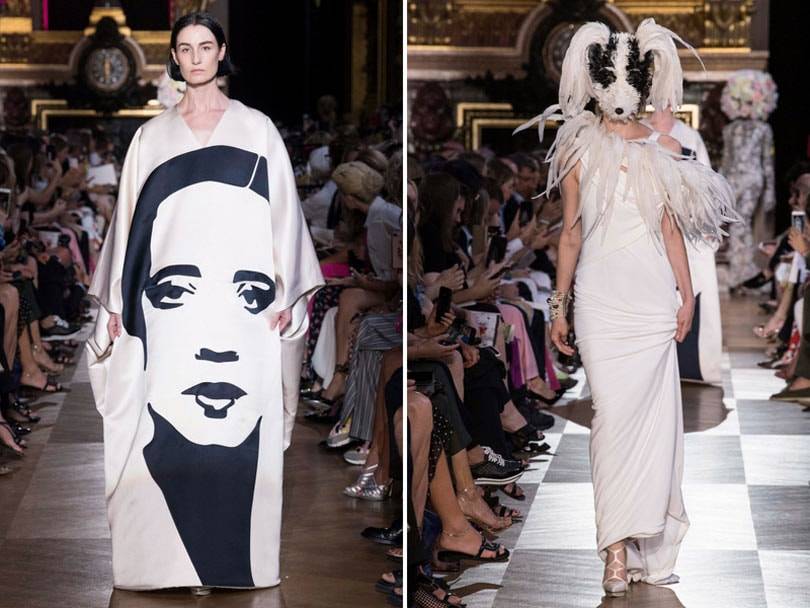 Défilé Schiaparelli "Animalia Fantasia", haute couture automne-hiver 2018-2019