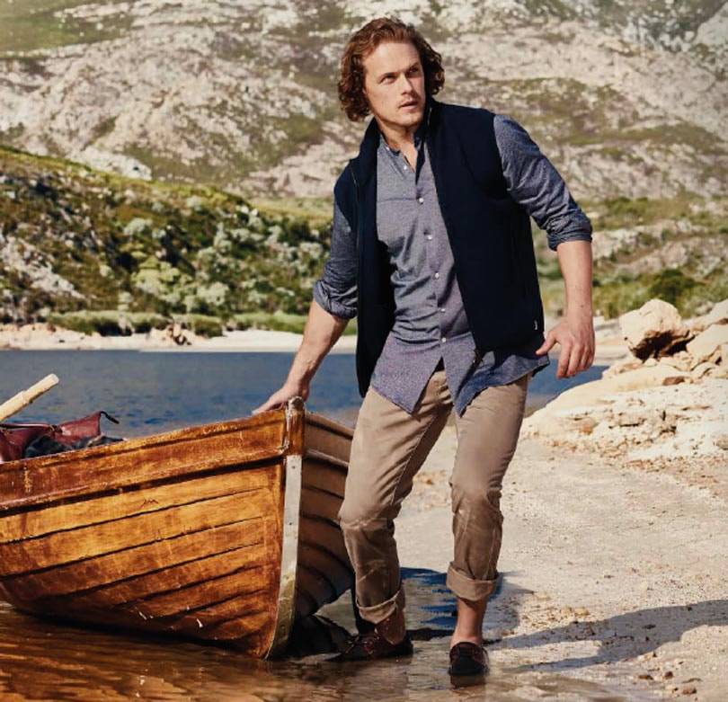 Barbour crea una colección cápsula con el actor Sam Heughan