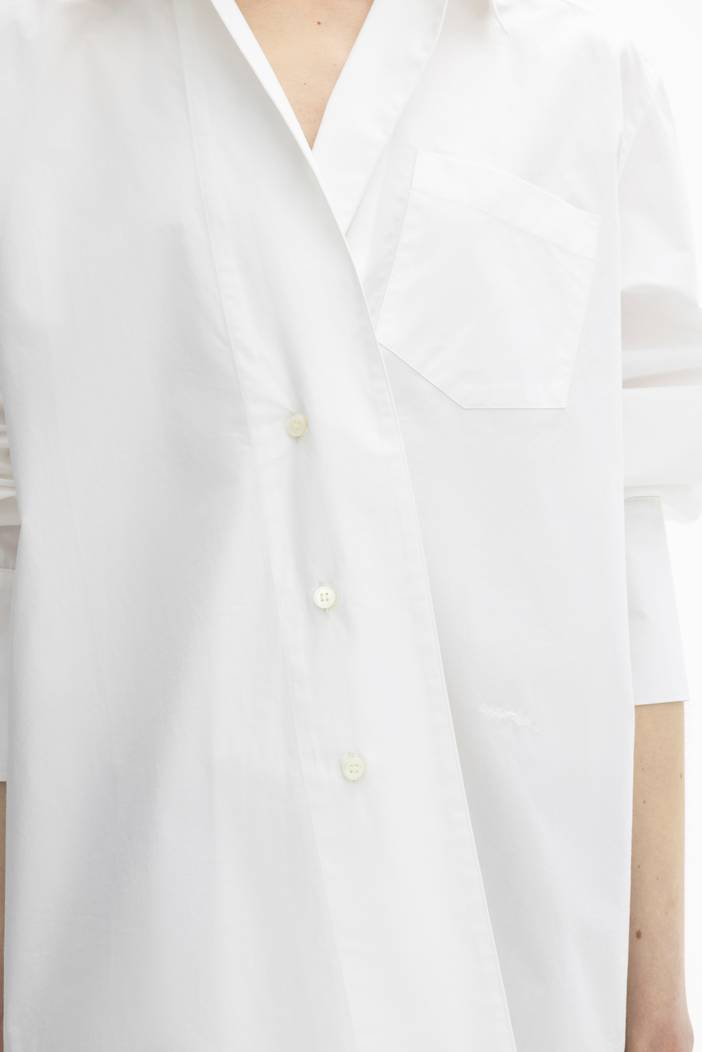 Asymmetric shirt | House of Dagmar