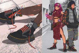 Anime meets boots: Atmos x Dr Martens