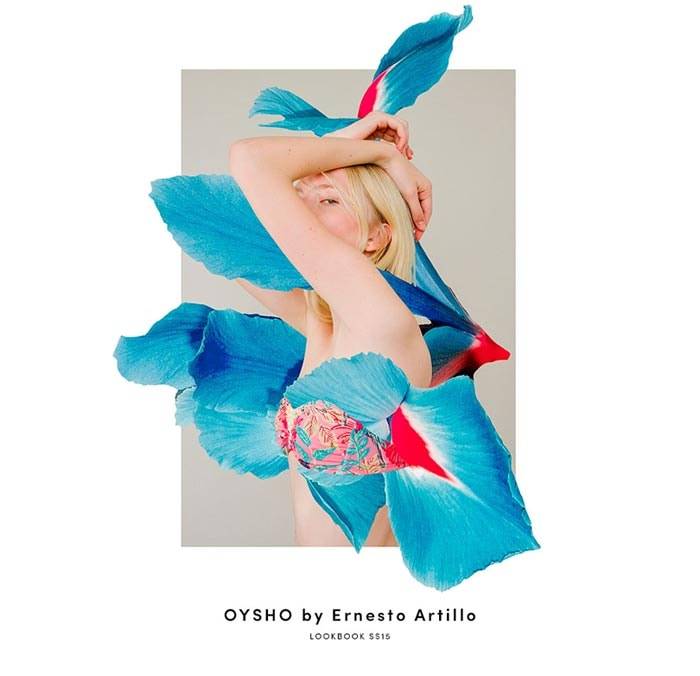 Oysho lanza colección de baño con el ilustrador Ernesto Artillo