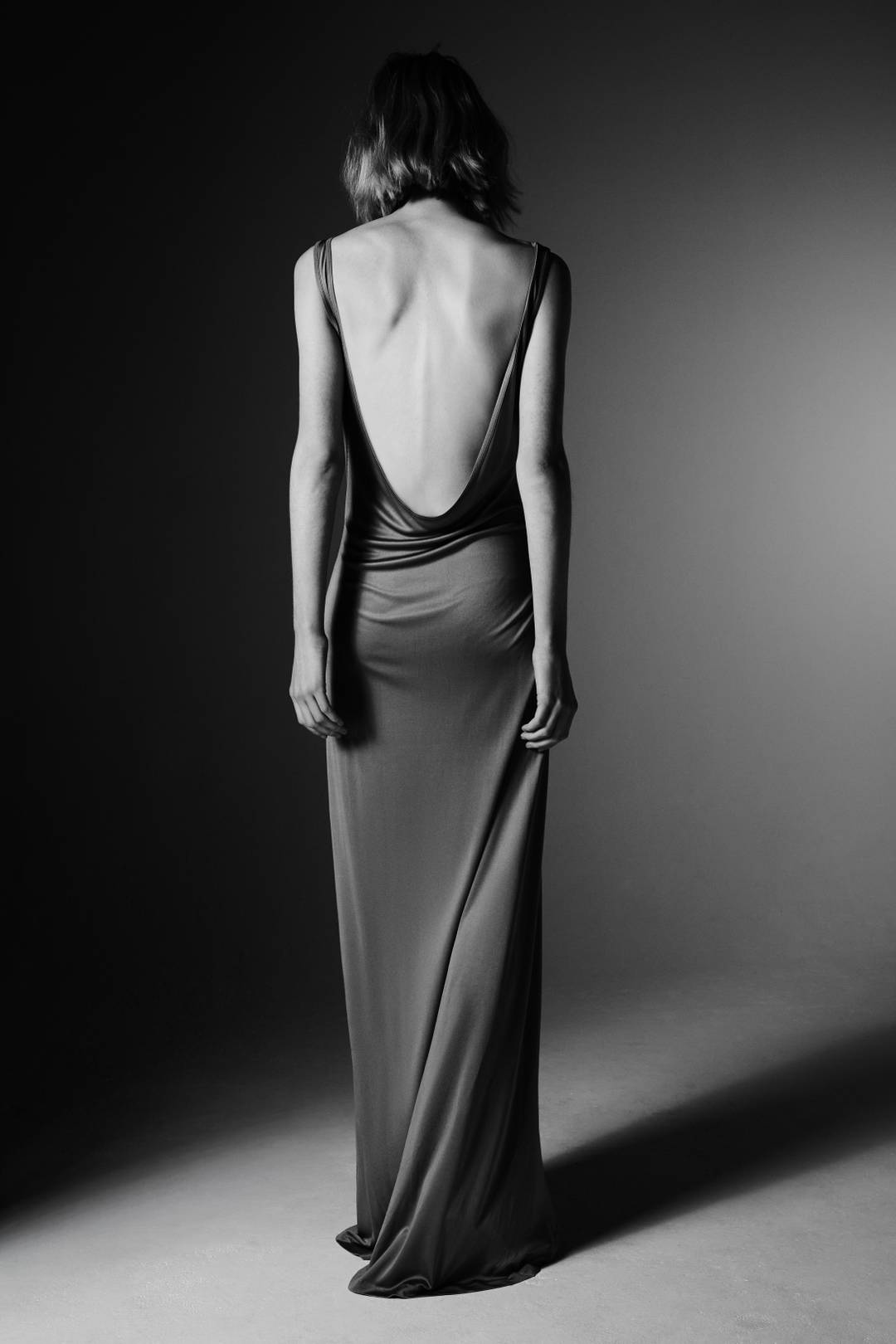 Nightswimming LDP Gown in Obsidian.