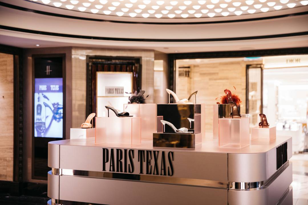 Paris Texas pop-up in Harrods