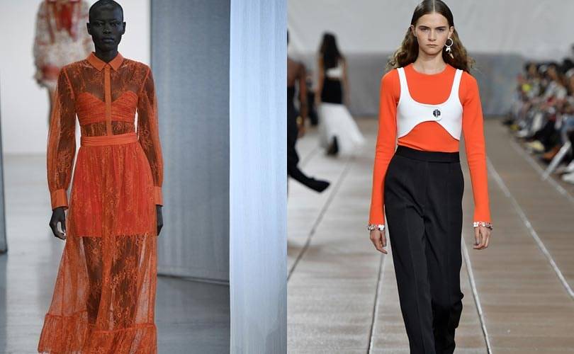Gespottet: Pantones Modefarben für F/S 2019 auf der New York Fashion Week
