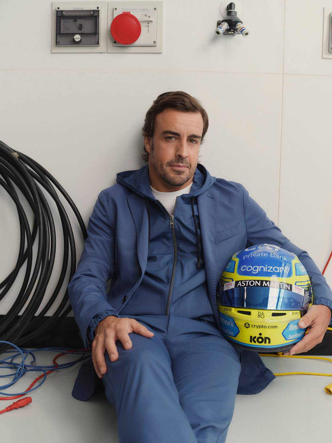 Fernando Alonso como embajador de marca de Boss.