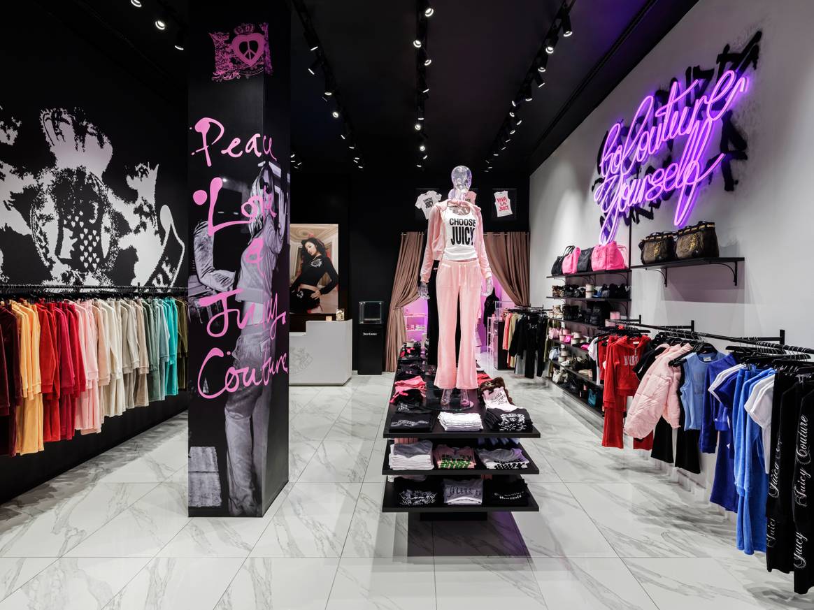 Juicy Couture's Westfield Stratford City in London.