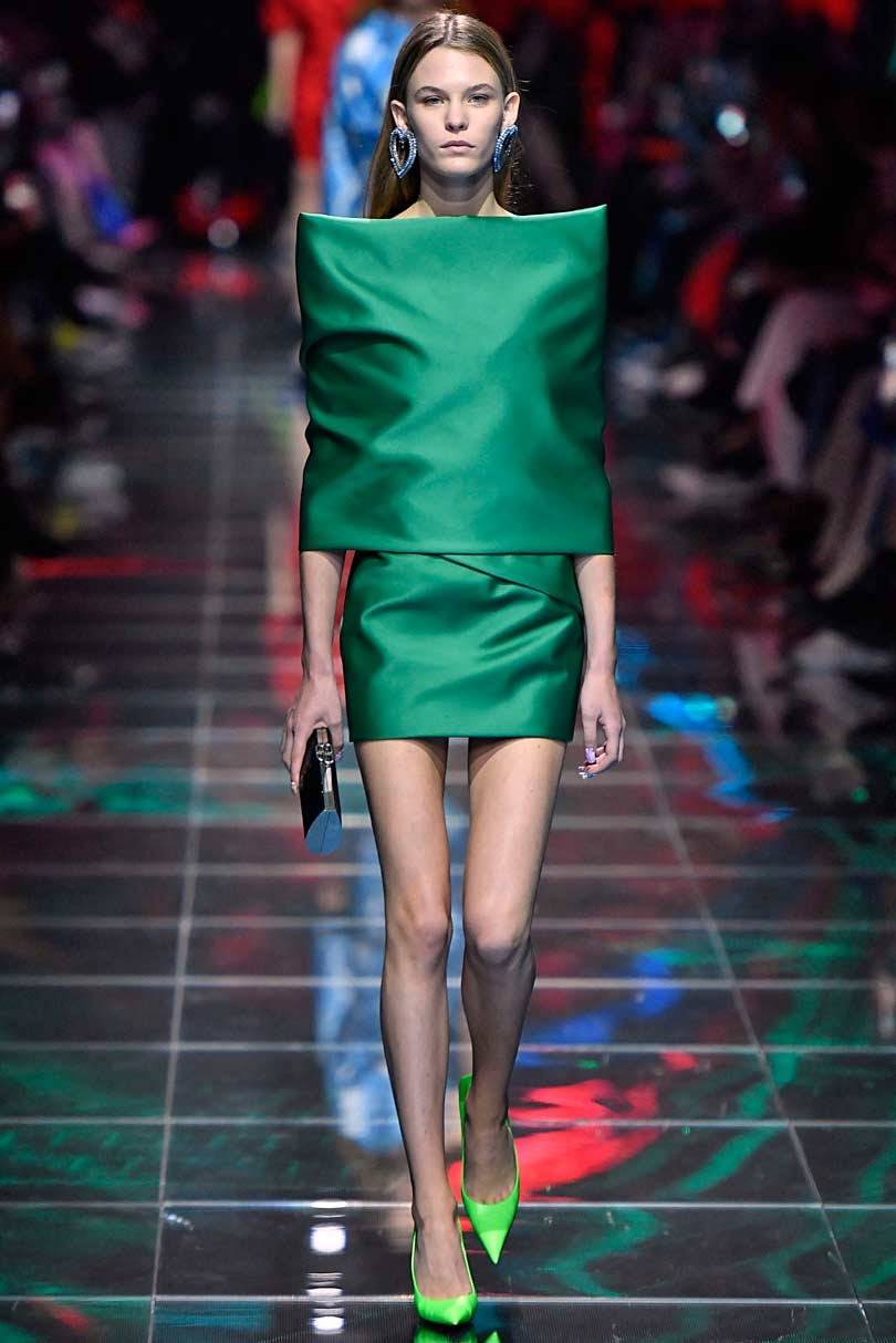 Balenciaga's Paris show emerges from tunnel of trauma