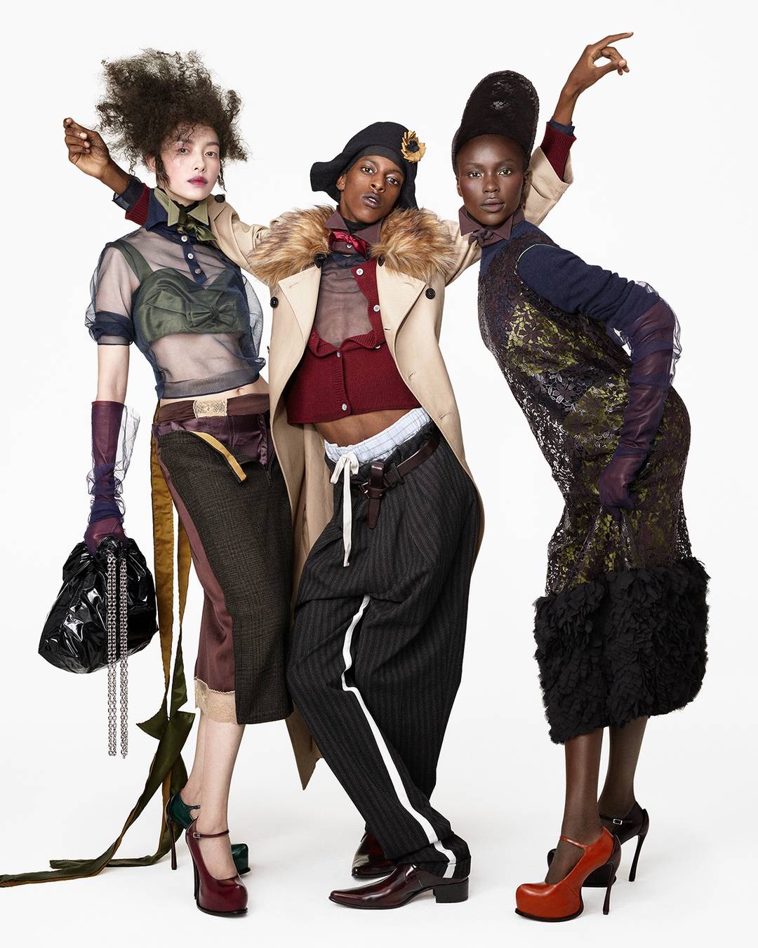 Immagine della campagna della collezione Re{form} Zara Vol. 1, disegnata da John Galliano per Zara.
