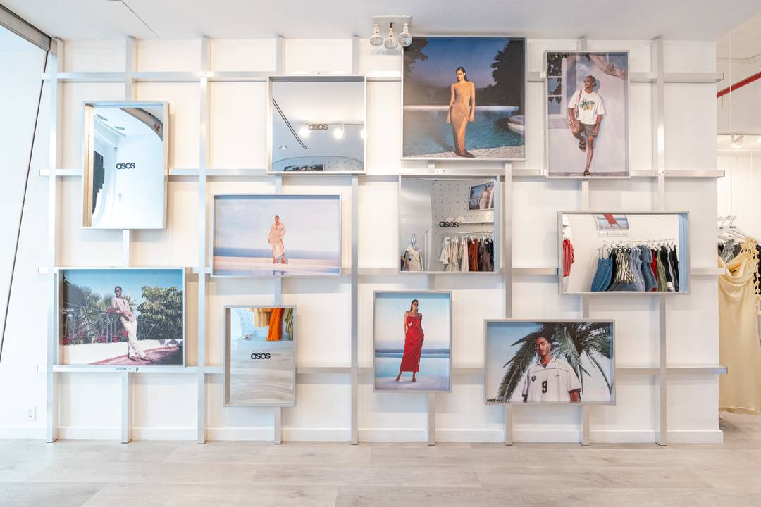 Asos New York pop-up store.