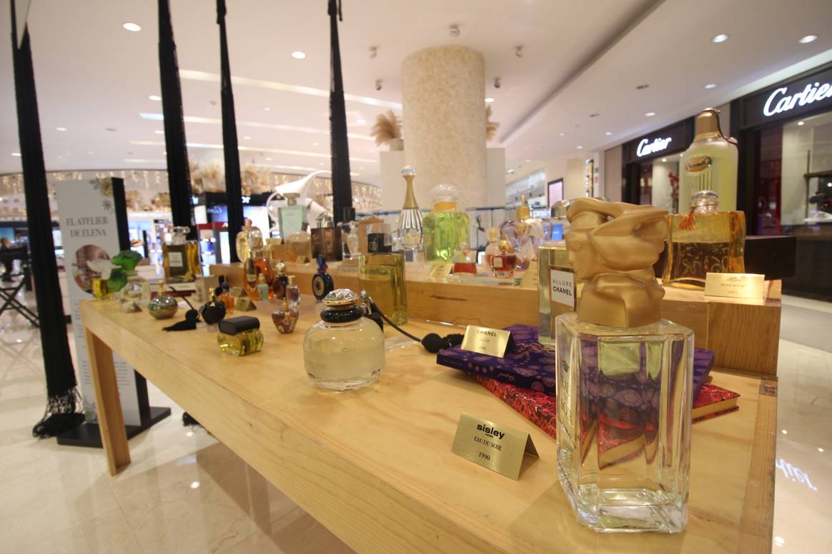 Créditos: Ultrafemme. Mesas olfativas de la exposición.