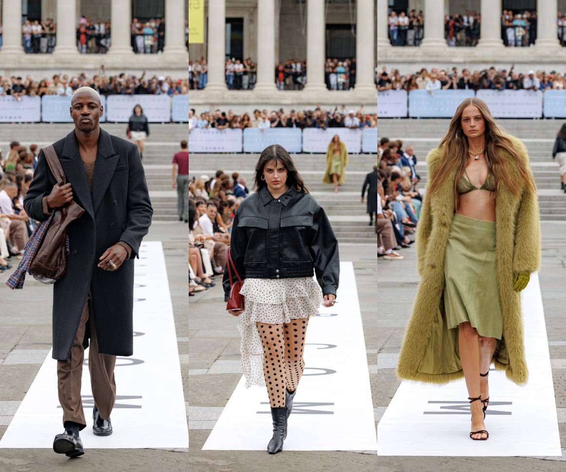 Topshop Trafalgar Square Show, AW25.