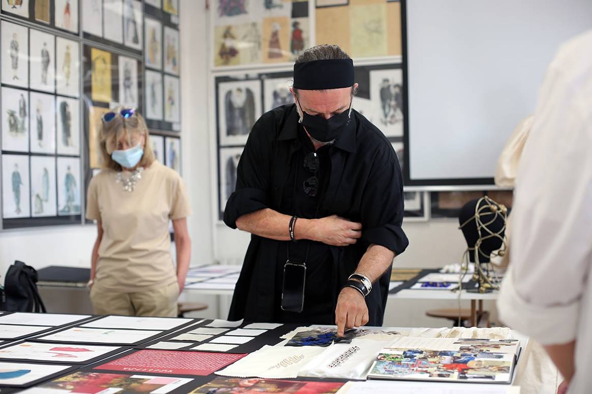 Accademia Costume & Moda students finalize collection of Valentino Industry Project