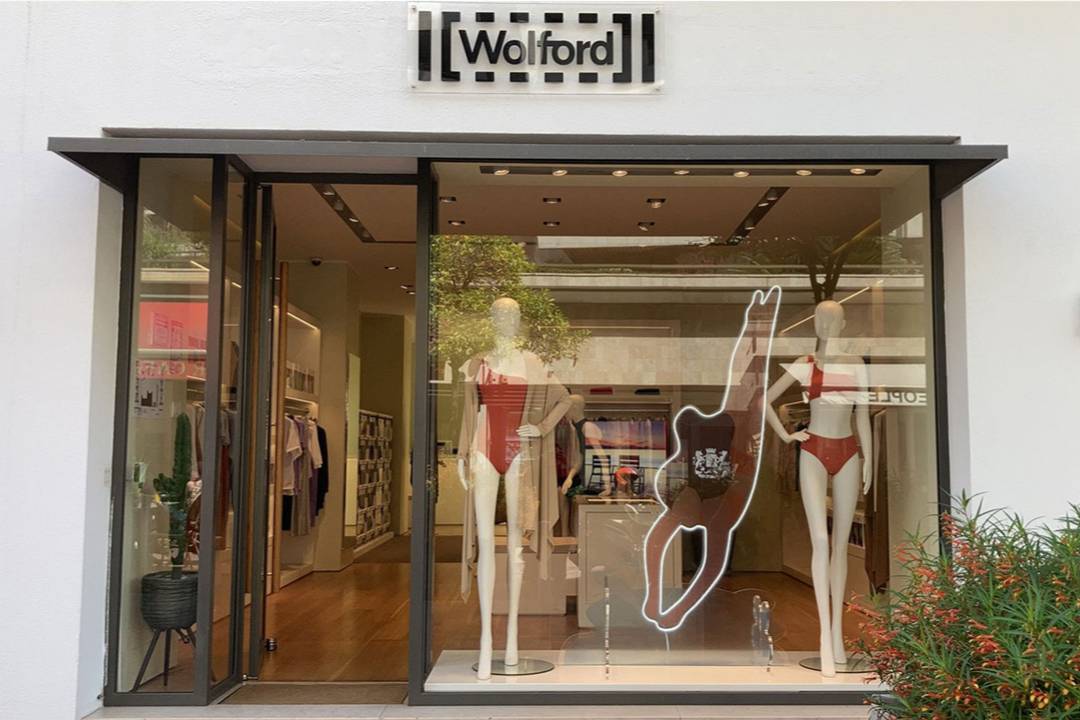 Wolford storefront.