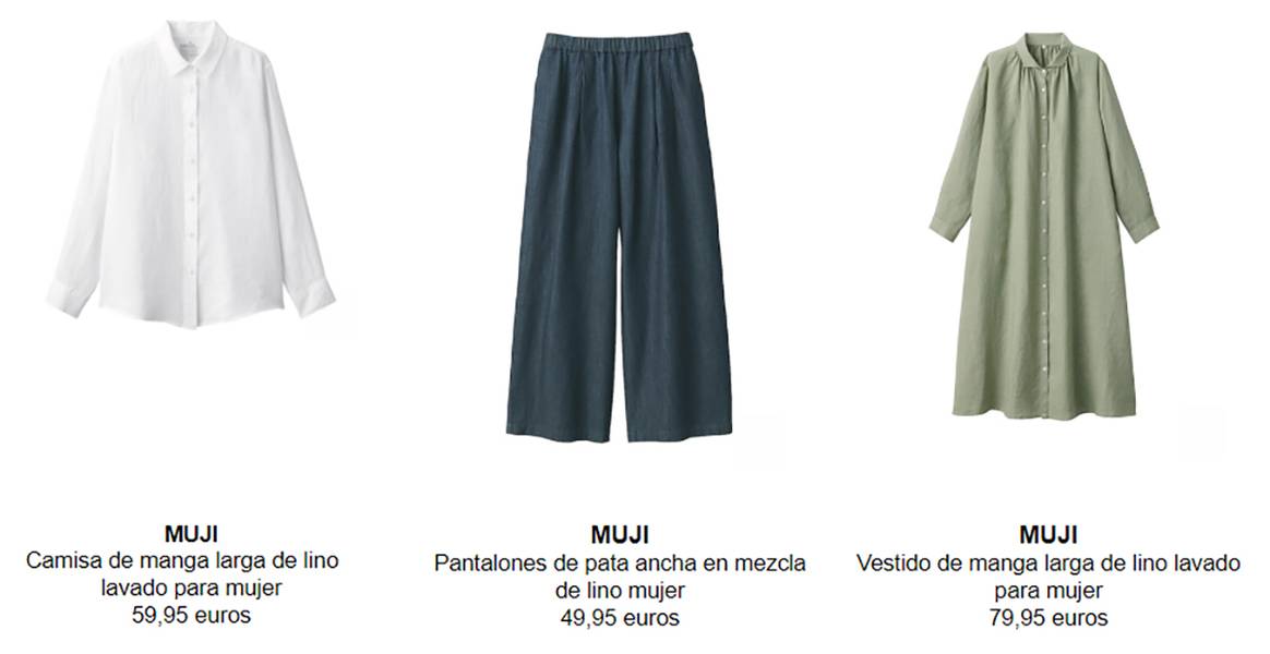 Muji presenta nueva colección evocando a la elegancia sostenible y minimalista para esta Primavera/Verano