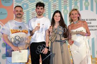 Sonia Carrasco, ganadora del premio al talento emergente de la 080 Barcelona Fashion