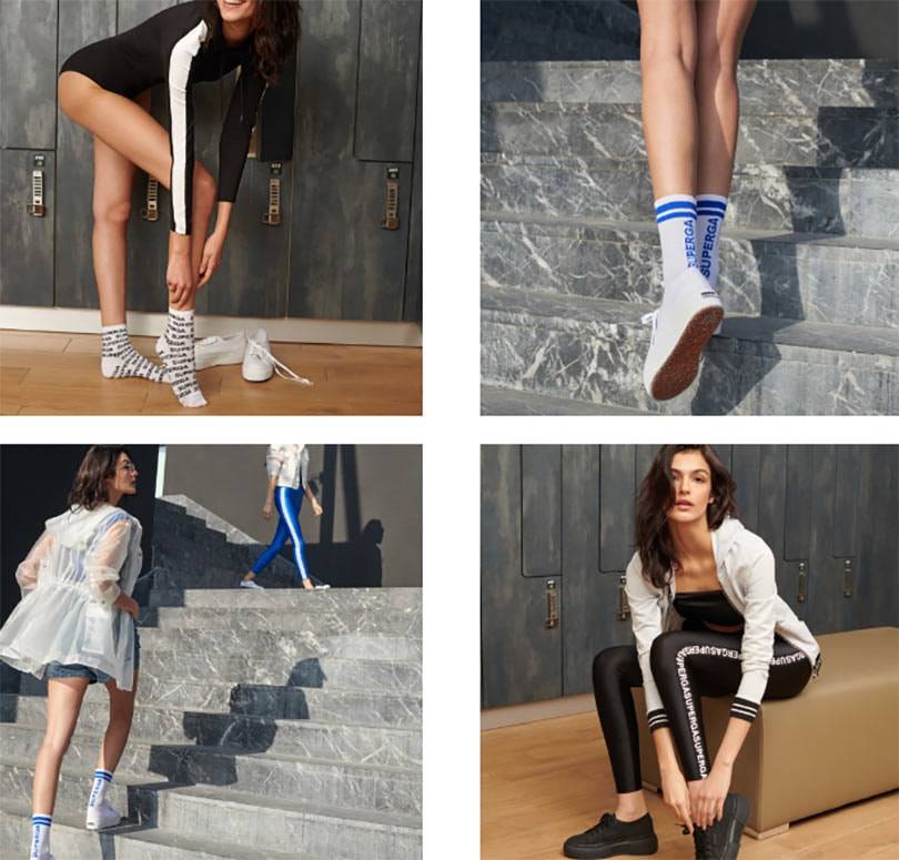 Athleisure goes glam: Calzedonia en Superga lanceren capsulecollectie