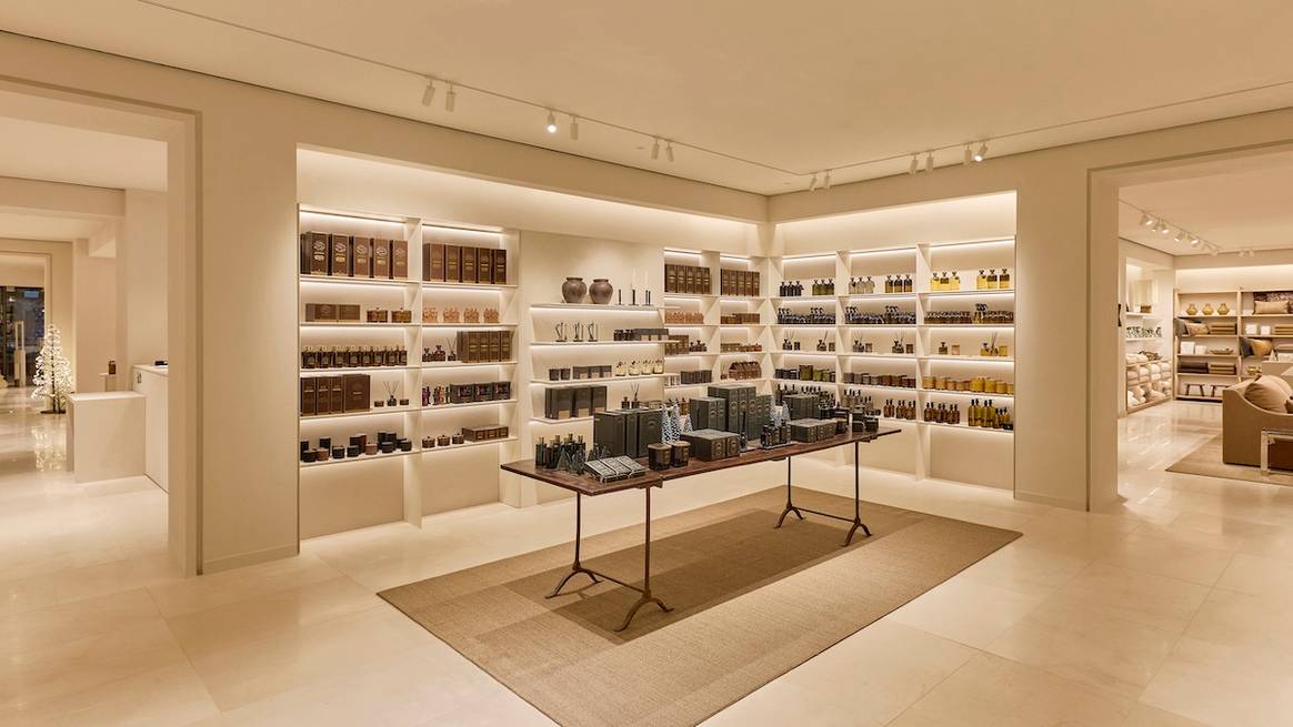 Blick in den neuen Store von Zara Home in Hamburg