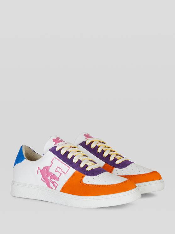 Sneaker Aus Leder Mit Pegaso | Etro