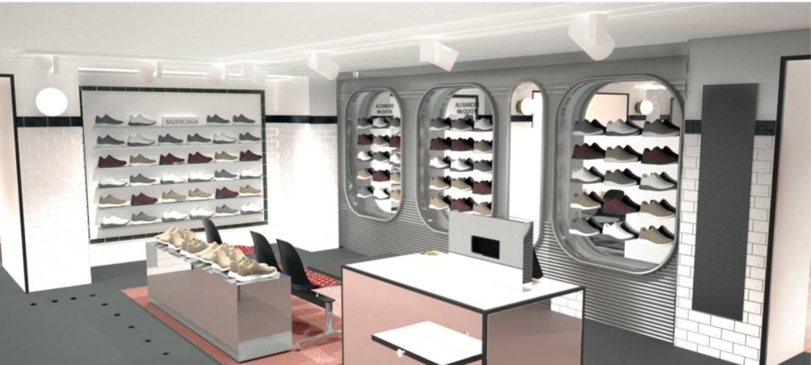 L’espace souliers du Bon Marché fait peau neuve