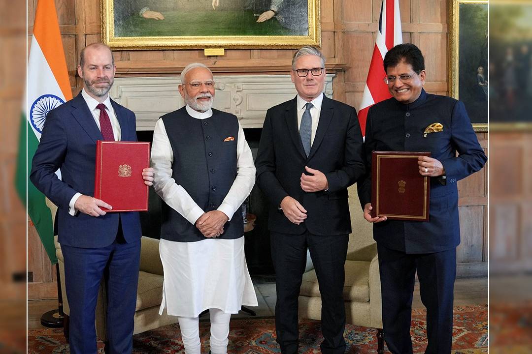 India-UK FTA signing