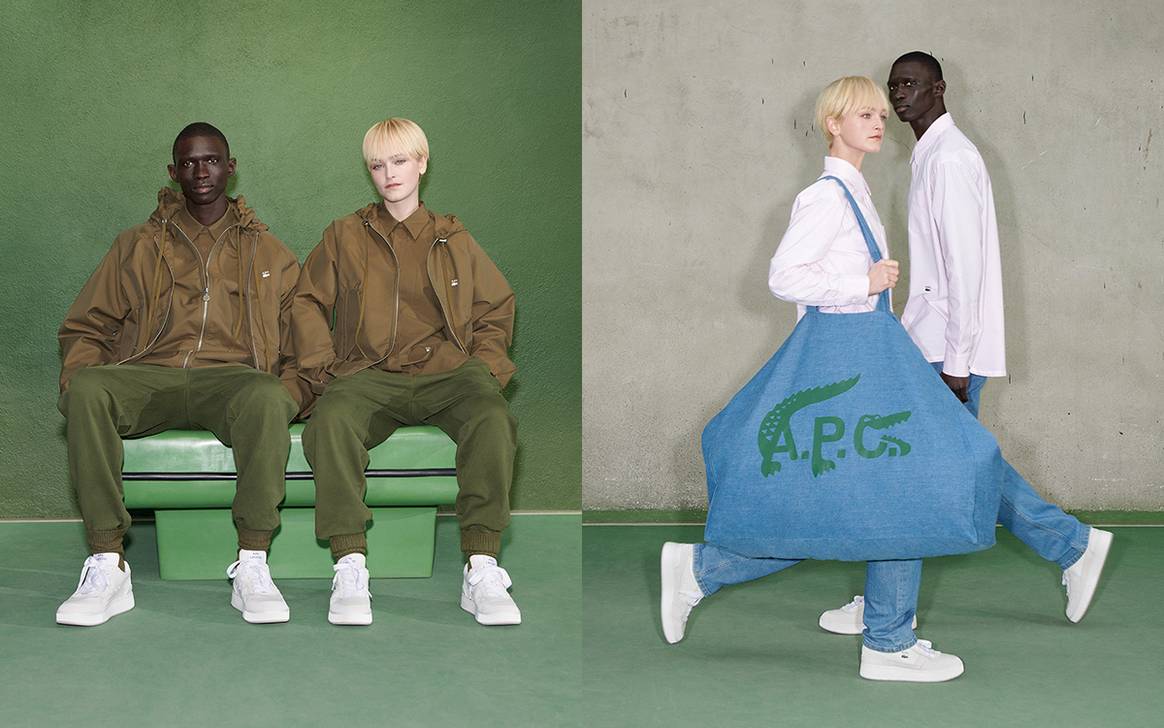 Ein Play-Date zweier französischer Marken: Lacoste x A.P.C.