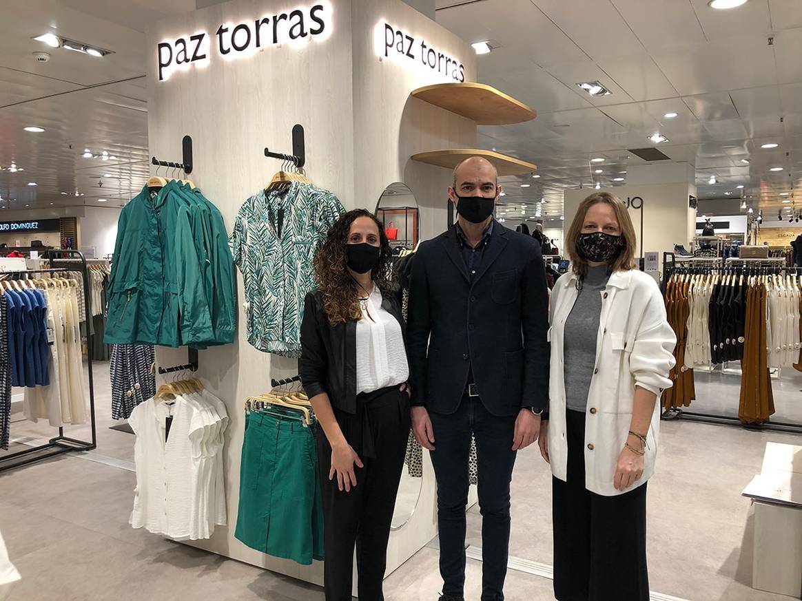Paz Torras da el salto al monomarca con 7 aperturas con El Corte Inglés