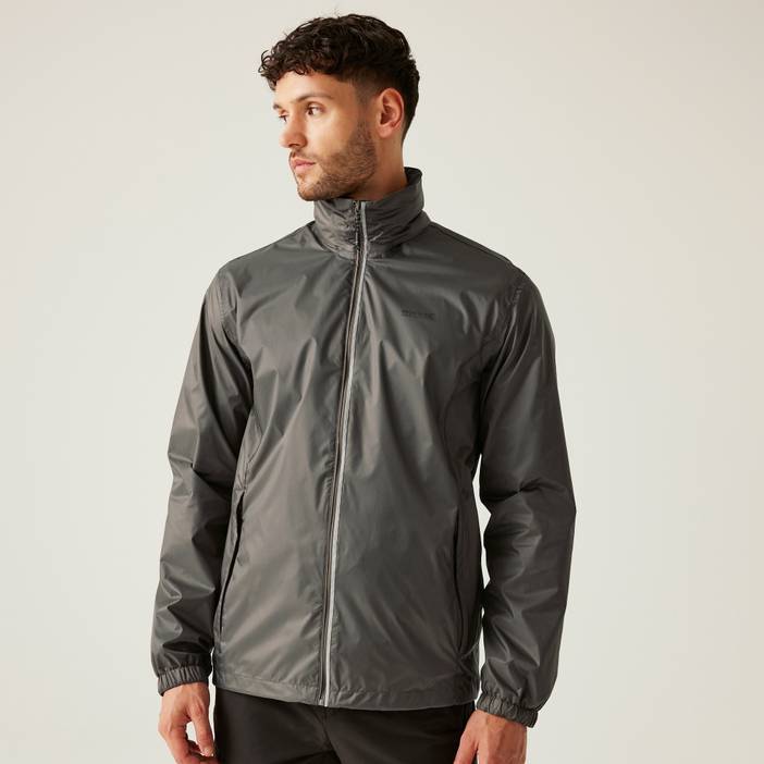 Men's Water Repellent Lightweight Lyle IV Waterproof Packaway Jacket Imperial Blue | Regatta